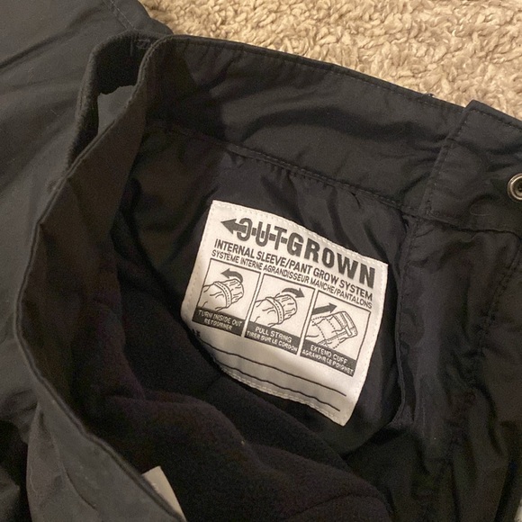 Columbia Black Snowpants Medium 10/12 Adjustable Waist - Picture 9 of 10